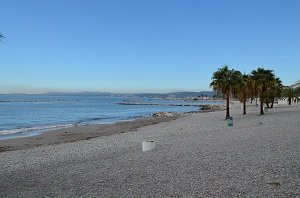 Flots Bleus or Goelands Beach - Saint-Laurent-du-Var