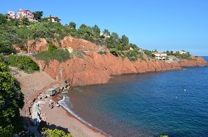 Plage d'Abel Baliff - Agay