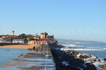 Plage du Fort de Socoa