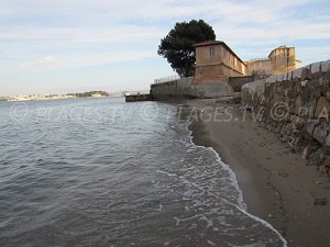 Plage du Fort de l'Eguillette