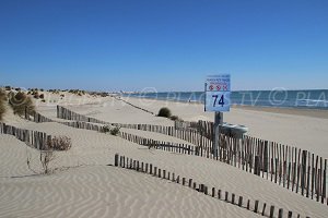 Plage du Petit Travers - Carnon