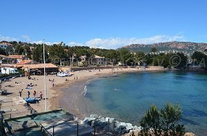 Plage du Camp Long - Agay