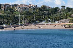 Plage du Pourrousset - Agay