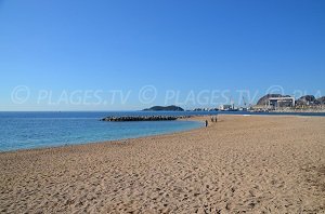 Plage des Capucins