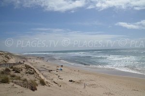 Photo spot de surf à Carcans - Plage sud