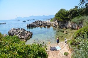 Crique de St Pierre - Iles de Lérins - St Honorat