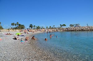 Plage de Fossan - Menton