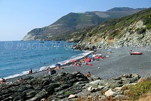 Plage de Baracaraggio - Nonza