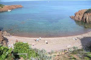 Spiaggia nudista Cap Roux