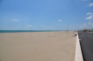 Spiaggia delle Terrasses du Soleil - Narbonne Plage