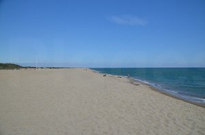 Spiaggia del Camping municipale