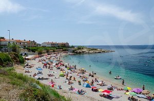 Plage de la Coudoulière