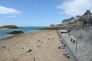 Strand von Bon Secours - Saint-Malo