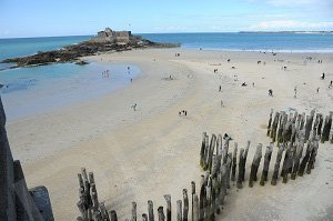 Plage de l'Eventail - Saint-Malo