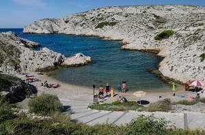 Plage du Grand Soufre - Ile de Frioul