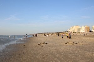 Plage centrale - Hardelot