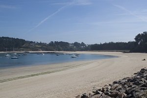 Plage du Fond de la Baie - l'île blanche