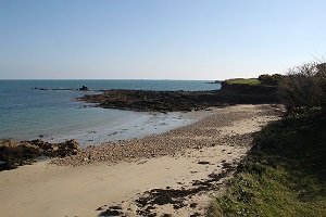 Plage Nord de l'Ilot Sainte Anne