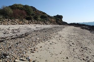 Plage Est de l'ilot Sainte-Anne