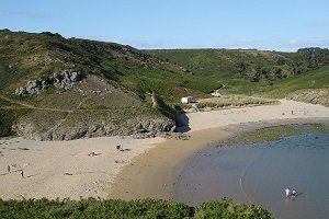 Plage d'Herlin - Bangor