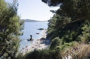 Plages et criques de la Mitre