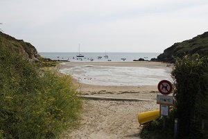 Plage de Port-Guen - Le Palais