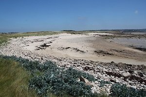 Plage Sud de l'ile d'Aganton - Pleumeur-Bodou