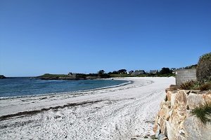 Plage de Porz ar Vilin Vraz - Ploudalmézeau