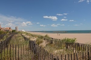 Est Beach in Carnon - Hérault - France - Plages.tv