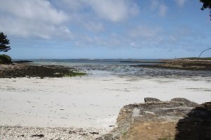 Plage du Quistillic - Ile Cézon - Landéda