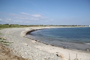 Plage de Kerrest - plage du Menhir - Plozévet