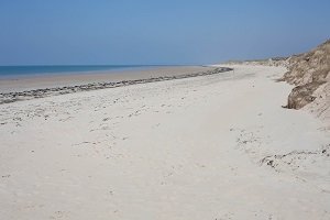 Plage de la Mielle de la Hougue Blanche - Glatigny