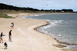 Plage de Landrezac - Grande plage de Kervoyal