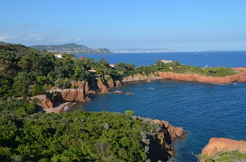 Beaches in Agay