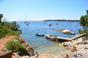 Plages Iles de Lérins - Ste Marguerite