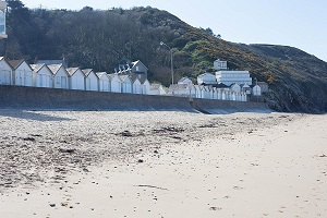 Beaches in Carolles