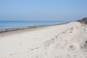 Beaches in Pirou