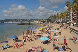 Beaches in Juan-les-Pins